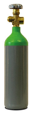 CO2/Nitrogen Gas Cylinder, 2L